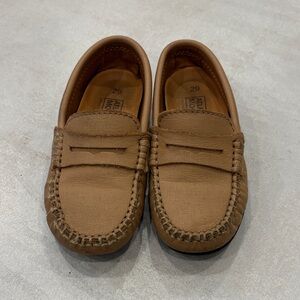Tan Leather Moccasins